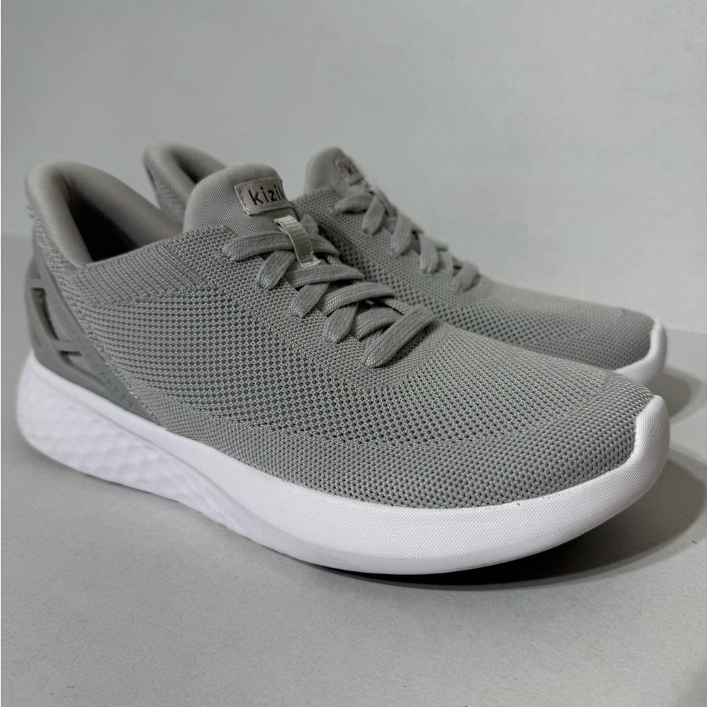 Kizik Unisex Athens Gray Fitness Workout Running & Training Shoes Sneakers